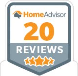 Home Advisor 20 Reviews Badge